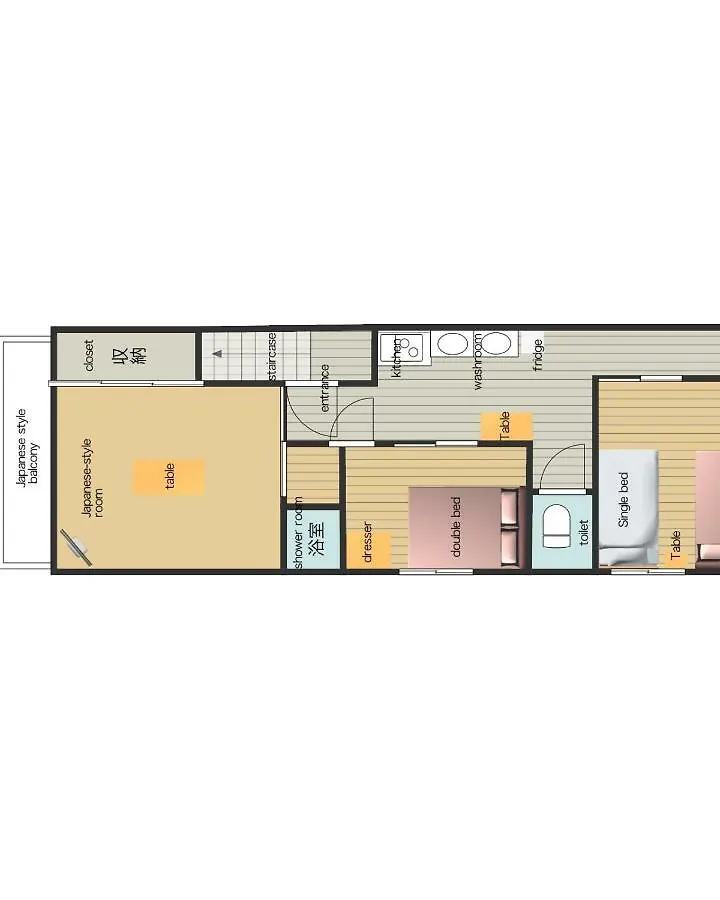 アパート Hotel West Taisho 大阪市